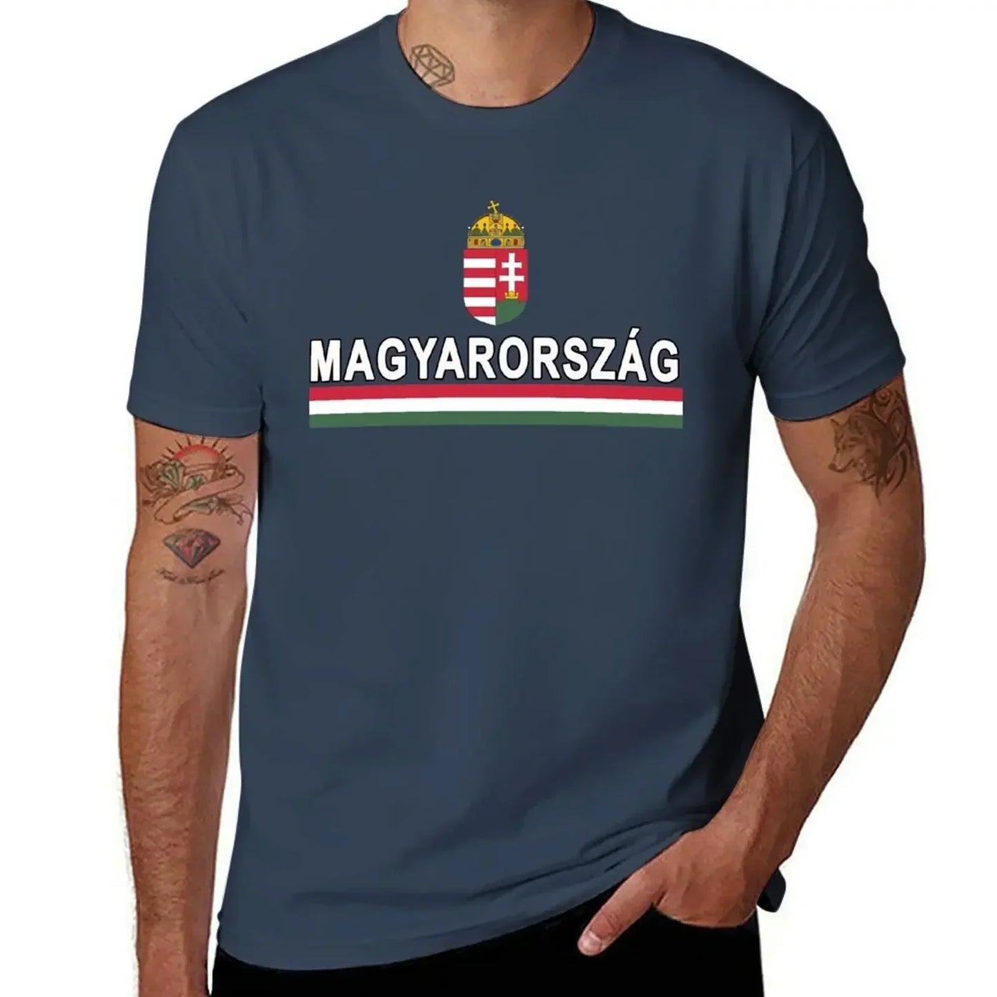 Magyarország feliratos szurkolói póló