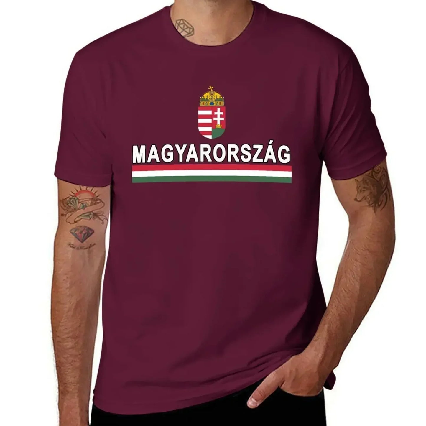 Magyarország feliratos szurkolói póló