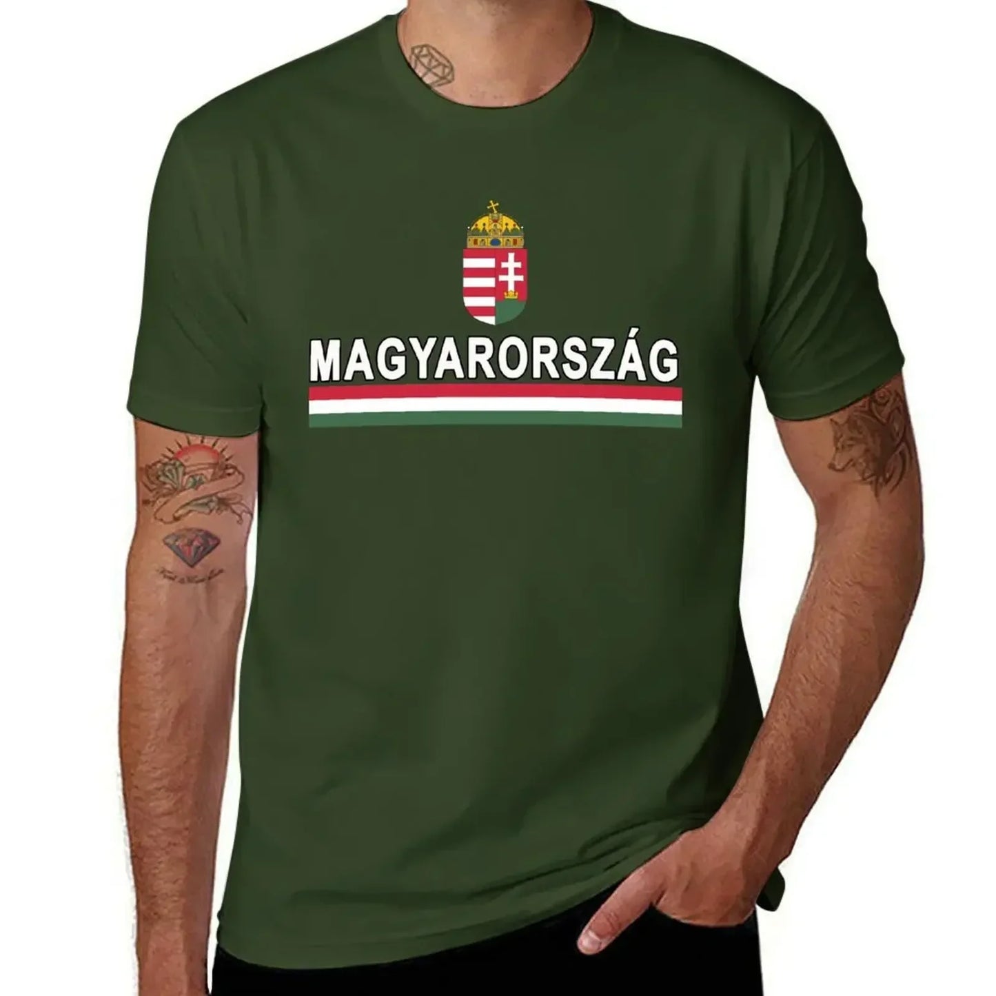 Magyarország feliratos szurkolói póló
