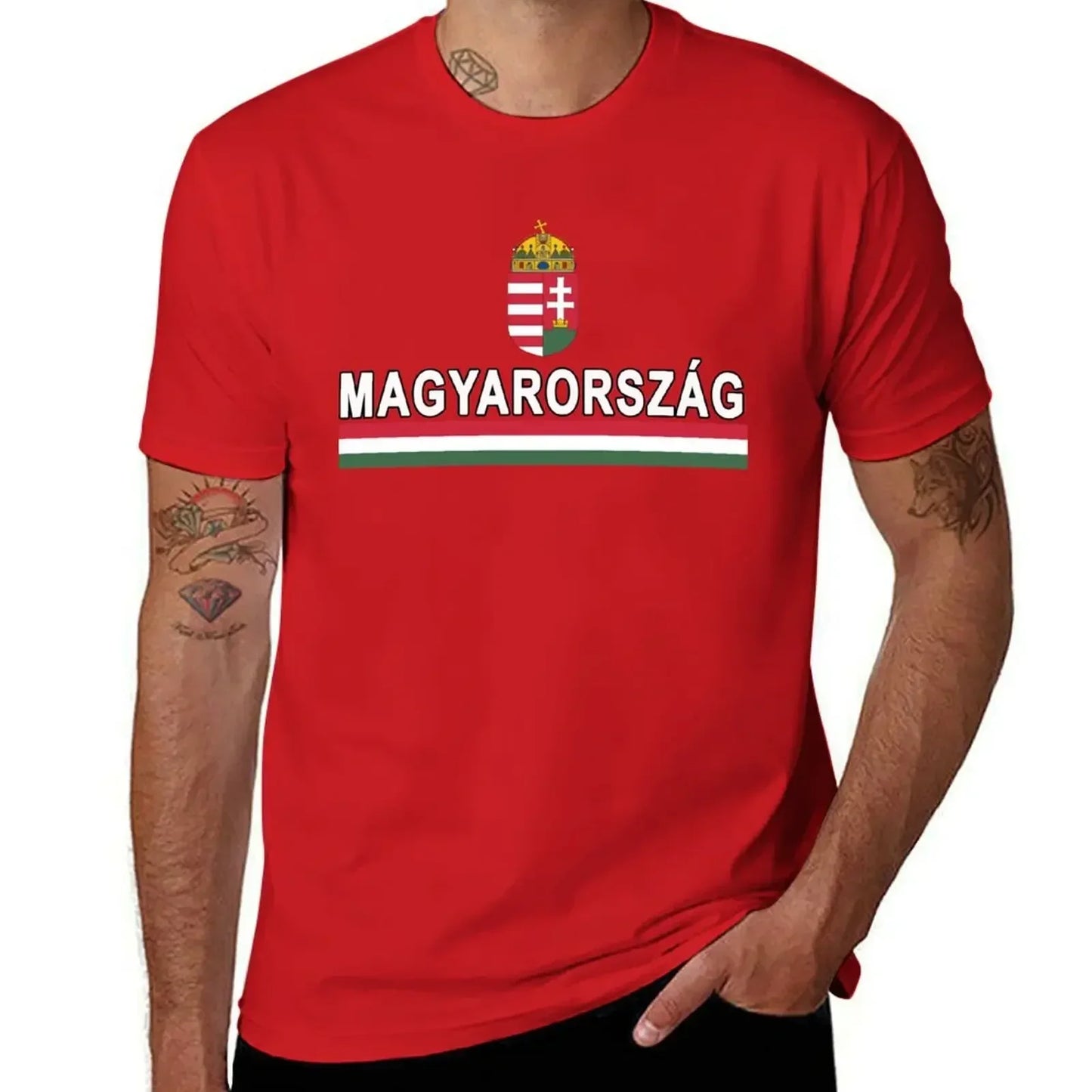 Magyarország feliratos szurkolói póló